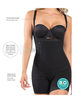 Load image into Gallery viewer, CYSM 435 - Braless Compression Bodysuit Boyshort
